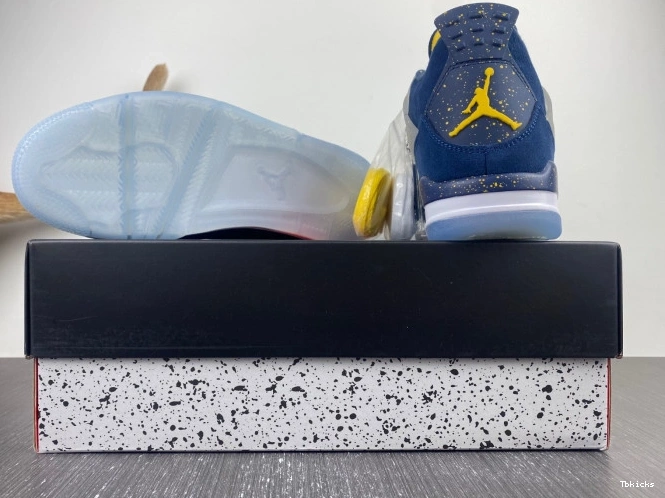 Rep TBK Jordan AJ4-1036660 Michigan 4 (PE) Retro Air 0720
